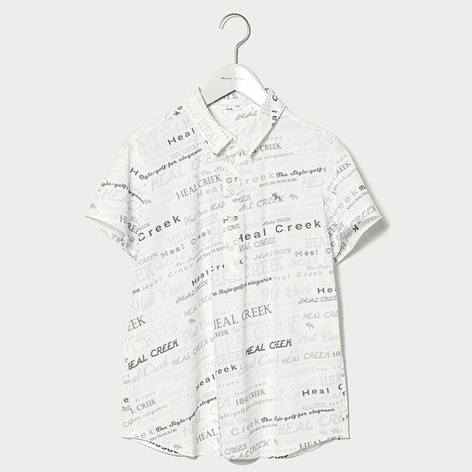 コンチェロ ロゴプリント 半袖シャツ レディース