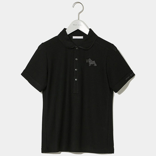 ディンプルドット 半袖ポロシャツ レディース ゴルフウェア