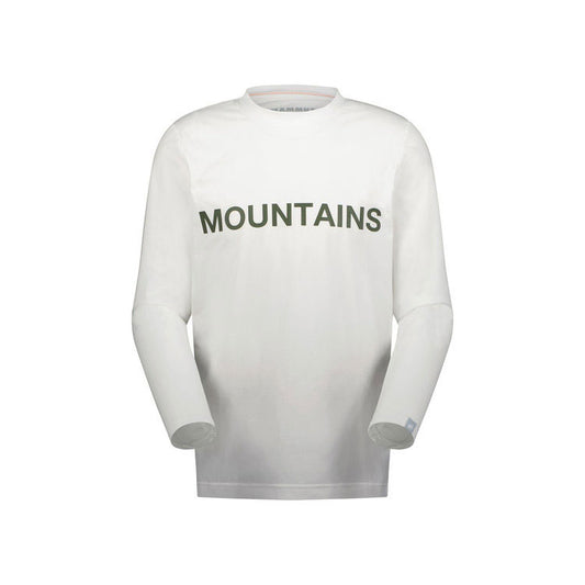 QD ロゴ プリント ロングスリーブ Tシャツ 長袖 アウトドア カジュアル トレッキング