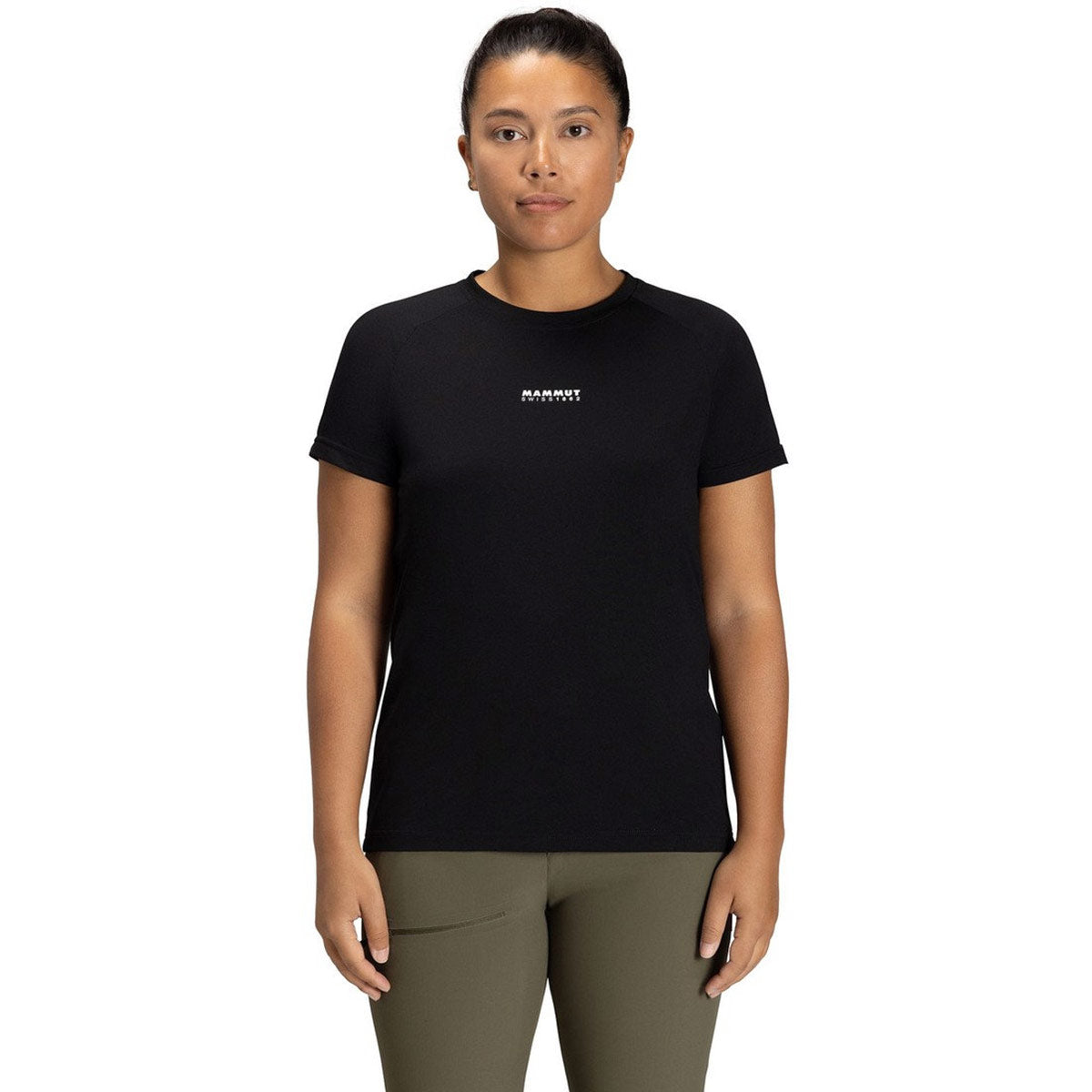 キューディー ロゴ プリント Tシャツ AF ウィメン アウトドア 吸水速乾 カジュアル