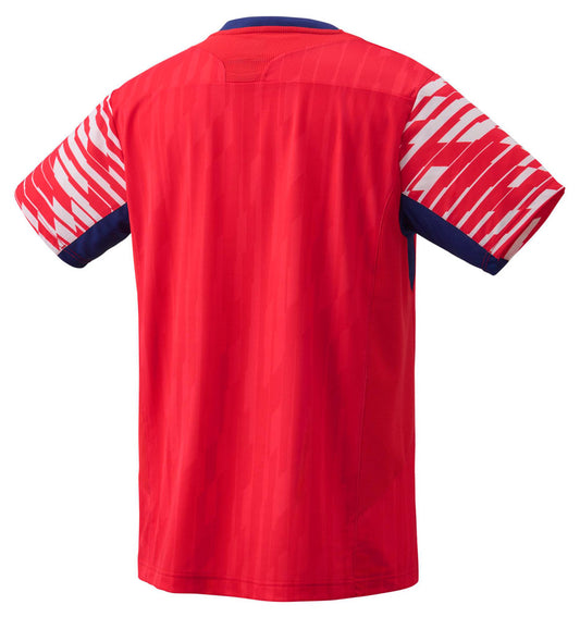 メンズゲームシャツ メンズ バドミントン 半袖シャツ トップス