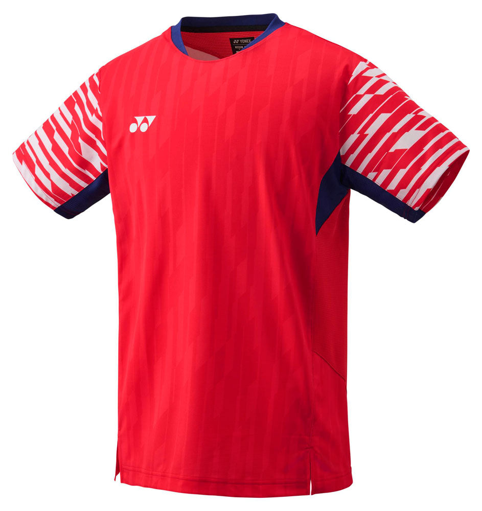 メンズゲームシャツ メンズ バドミントン 半袖シャツ トップス