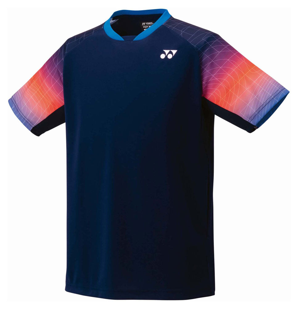 ユニゲームシャツ メンズ バドミントン 半袖シャツ トップス