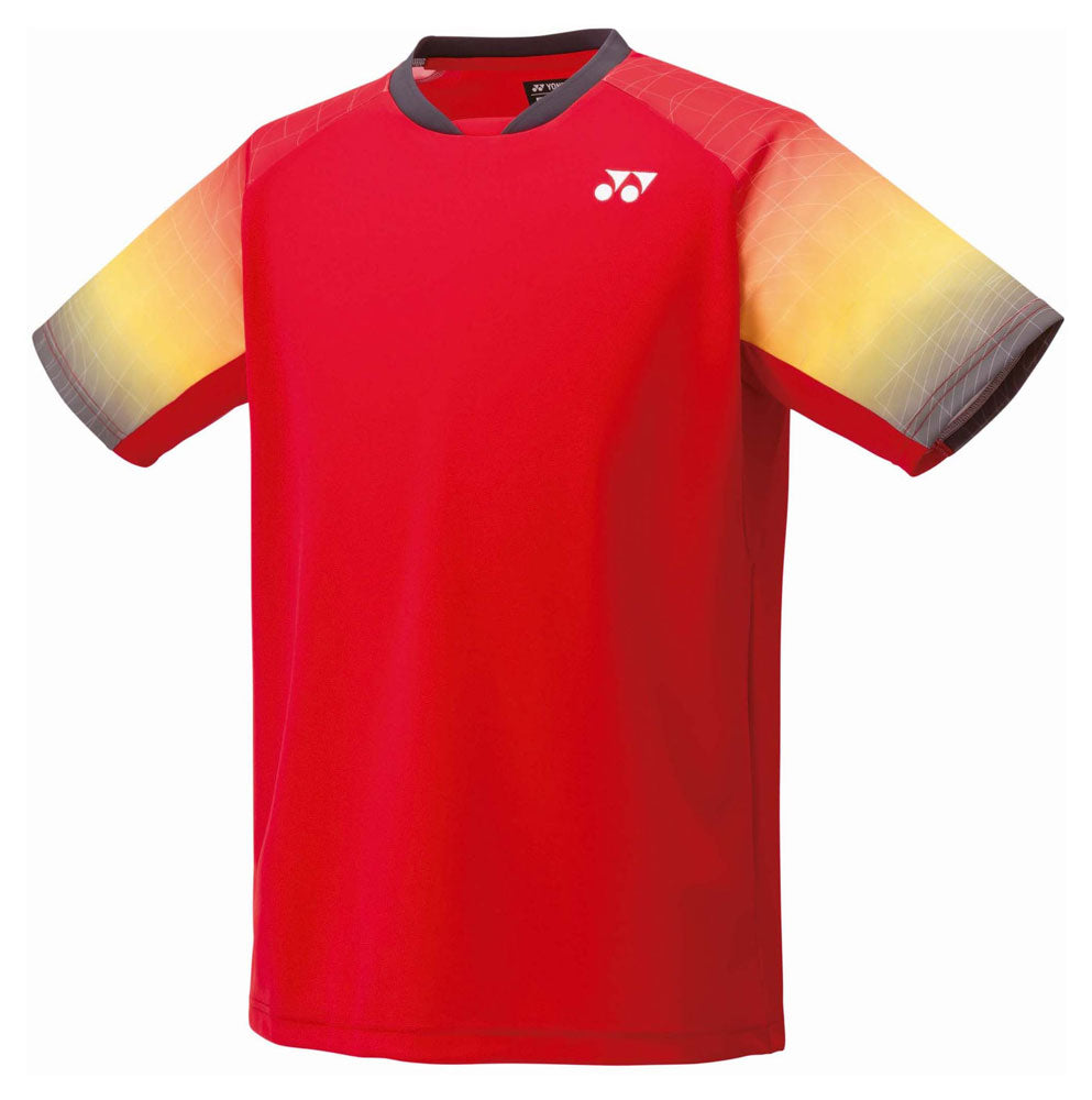 ユニゲームシャツ メンズ バドミントン 半袖シャツ トップス