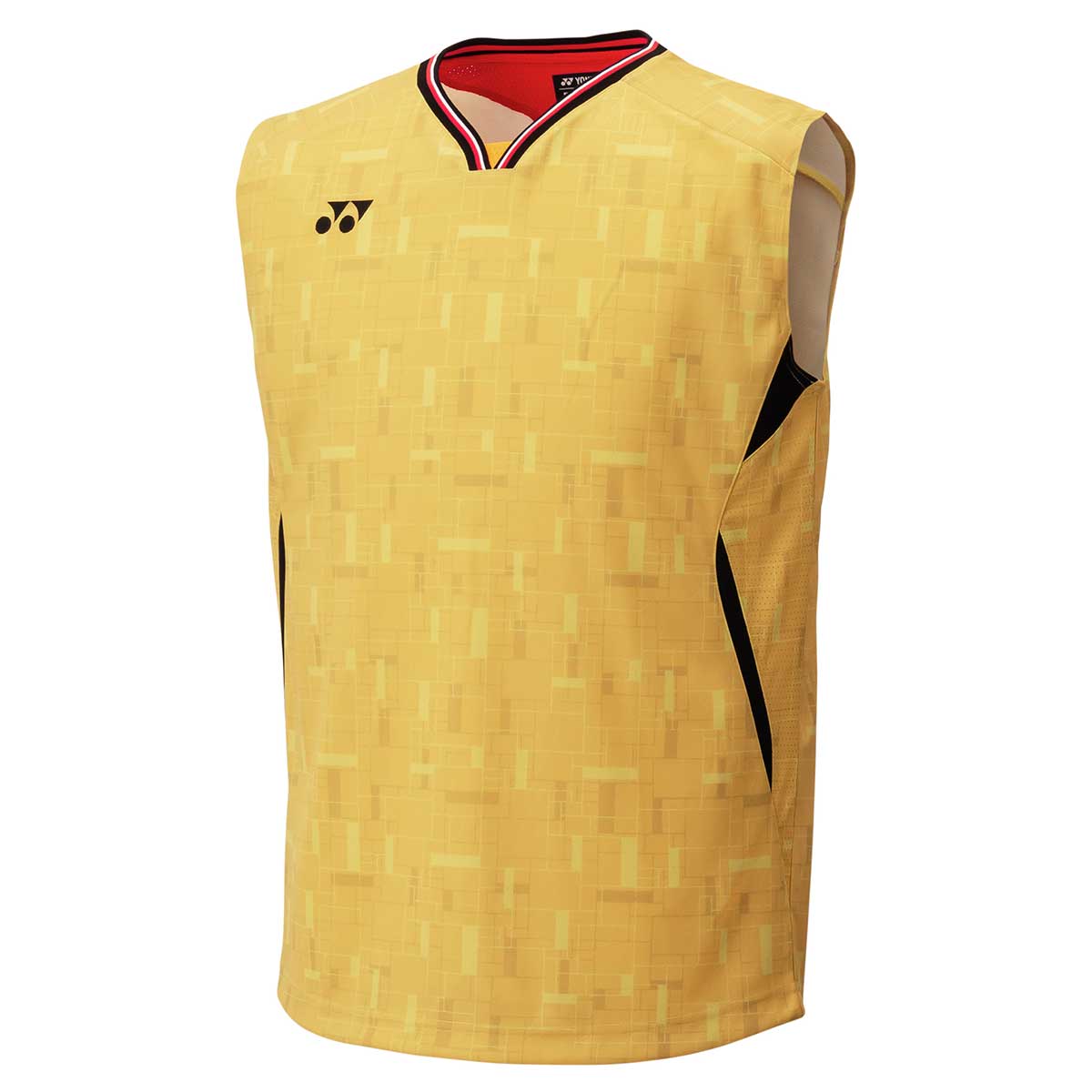 テニス・バドミントンウェア メンズゲームシャツ(ノースリーブ)