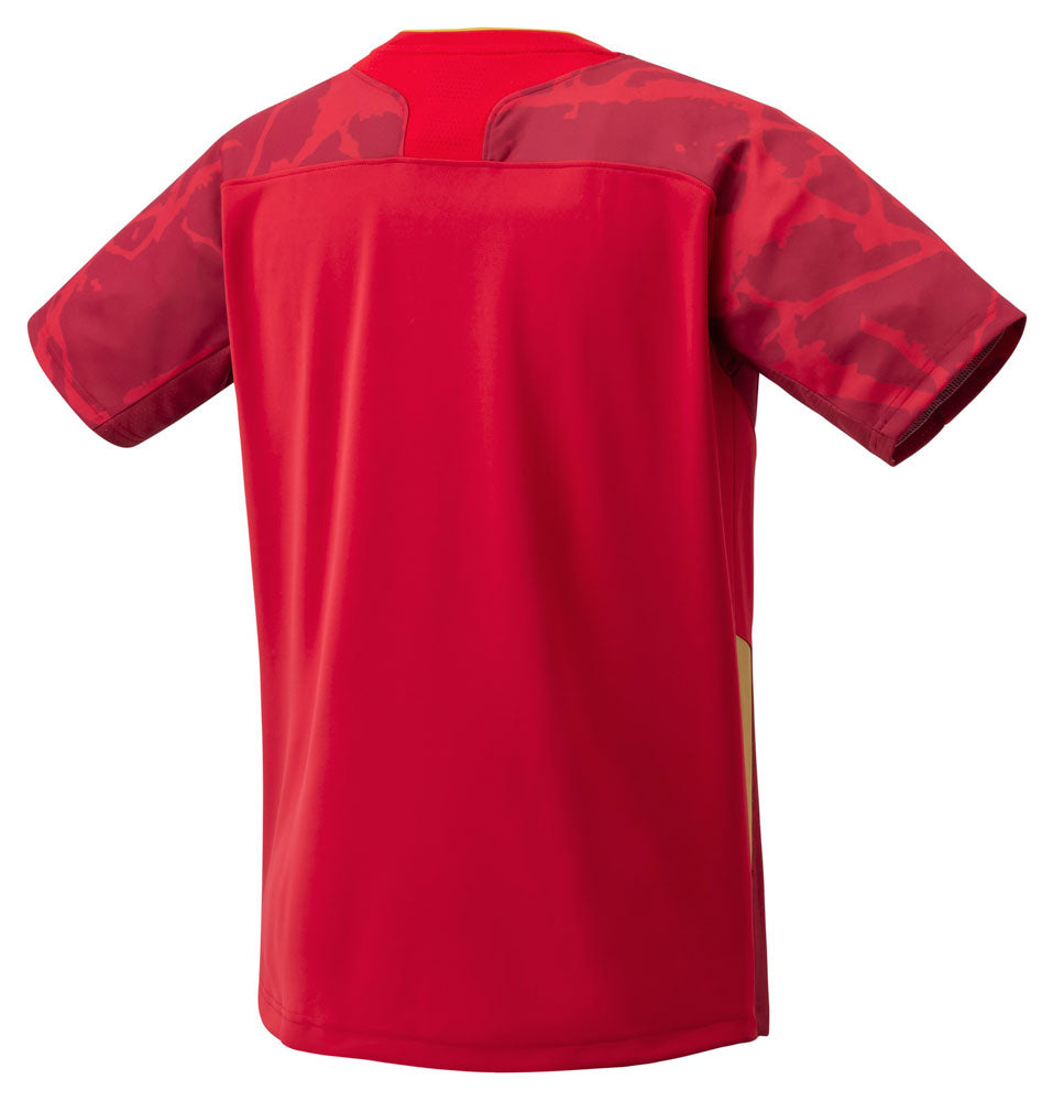 ジュニアゲームシャツ キッズ バドミントン 半袖シャツ トップス