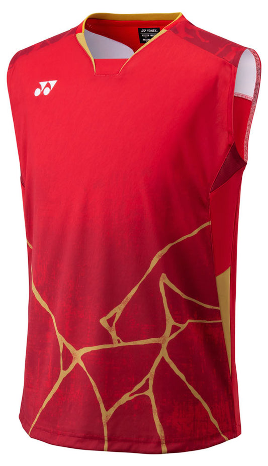 メンズゲームシャツ（ノースリーブ） メンズ バドミントン シャツ トップス