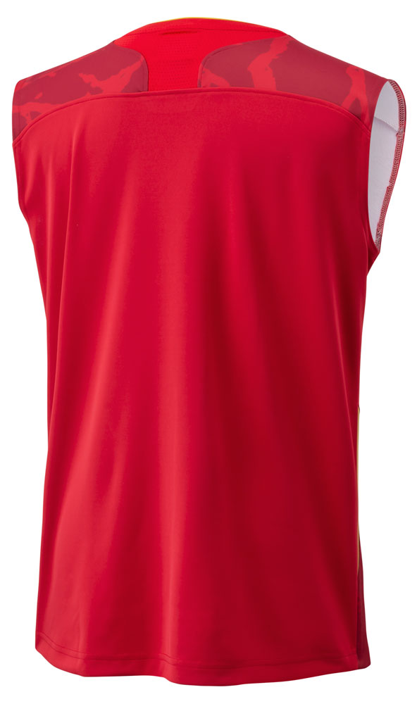 メンズゲームシャツ（ノースリーブ） メンズ バドミントン シャツ トップス