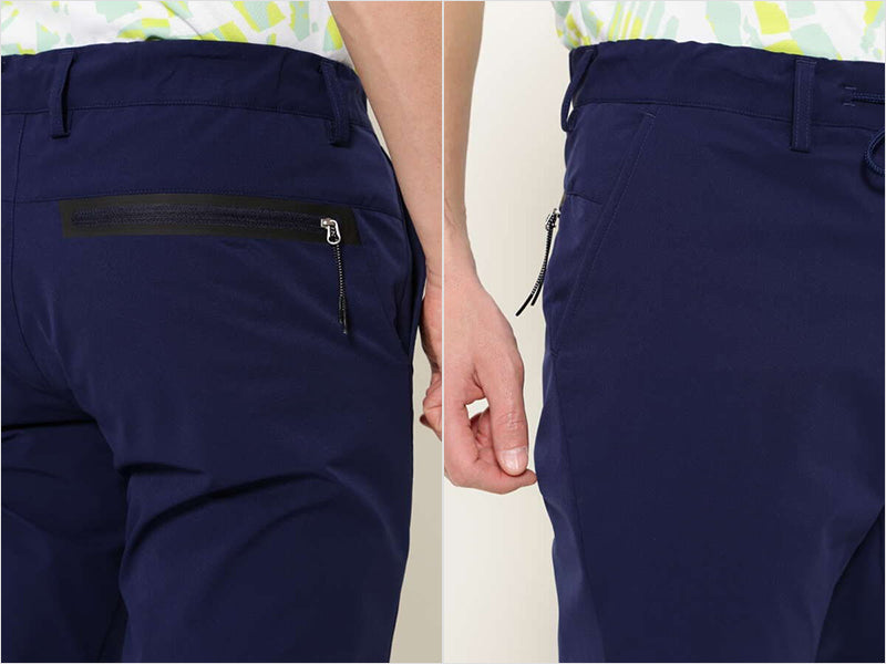 ゴルフウェア メンズ テーパードパンツ  ロングパンツ