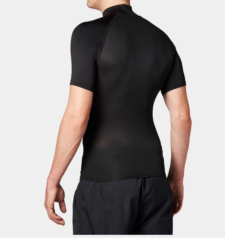 UA HG ARMOUR COMP SS MOCK PK ショートスリーブ ベースボール