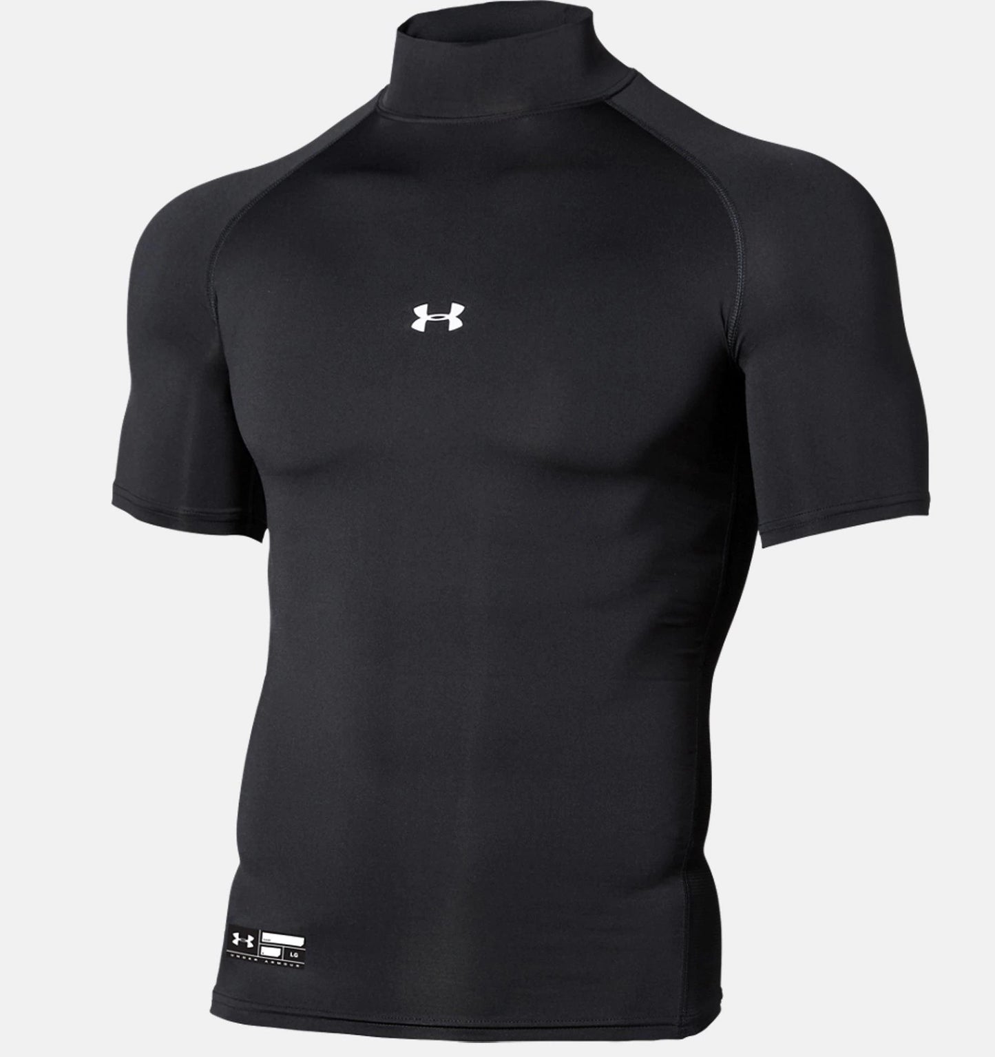 UA HG ARMOUR COMP SS MOCK PK ショートスリーブ ベースボール