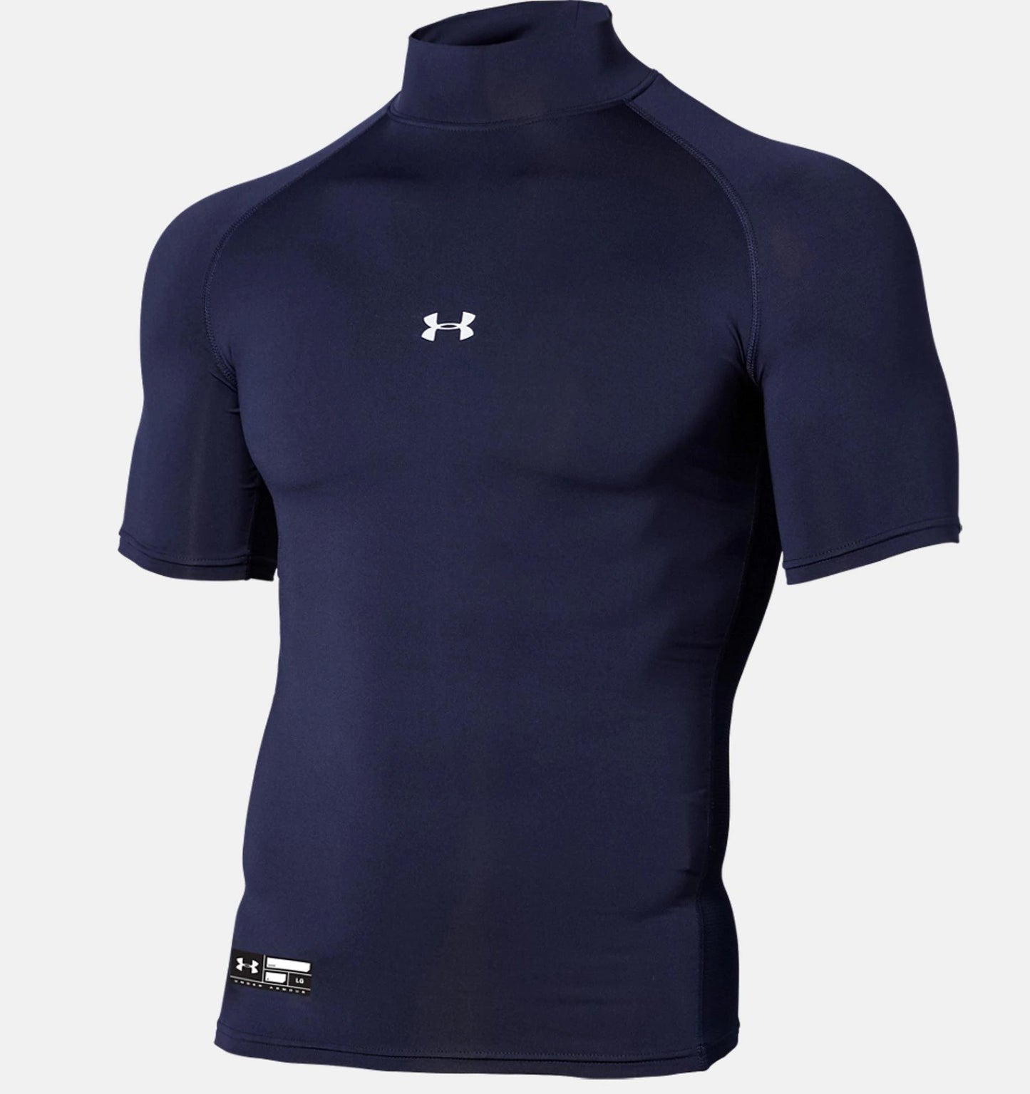 UA HG ARMOUR COMP SS MOCK PK ショートスリーブ ベースボール