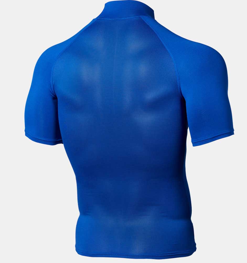 UA HG ARMOUR COMP SS MOCK PK ショートスリーブ ベースボール