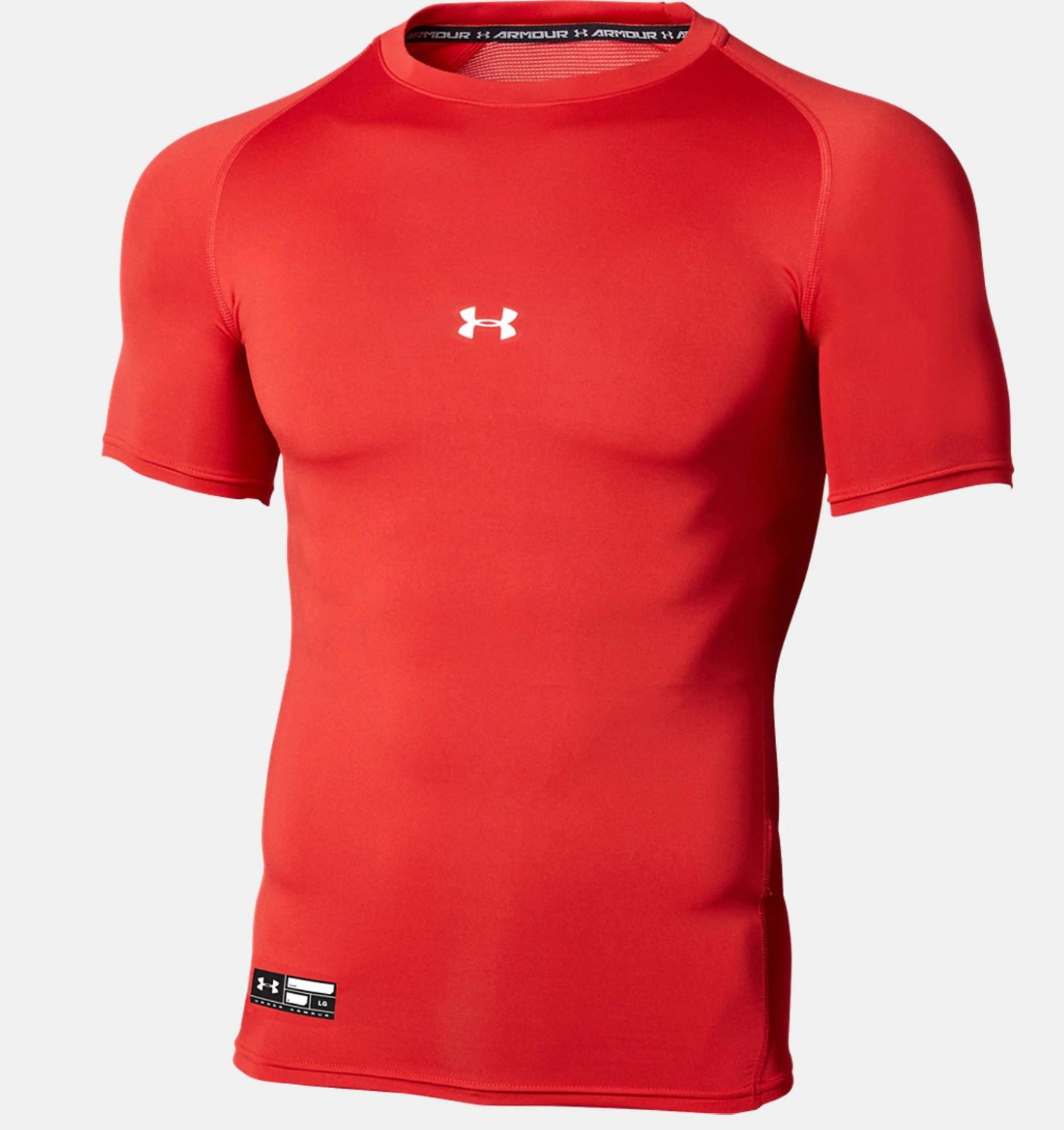 UA HG ARMOUR COMP SS CREW PK ショートスリーブ ベースボール