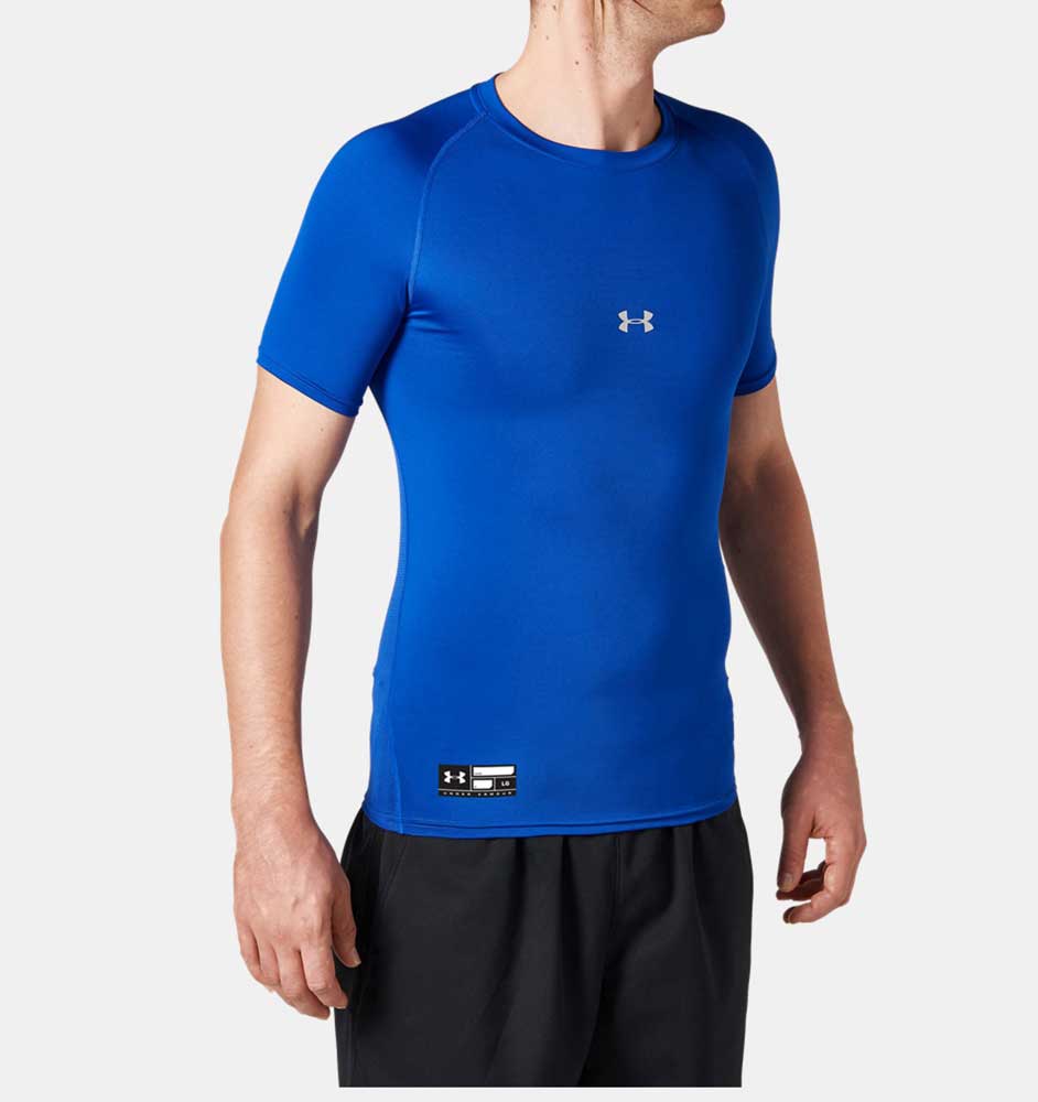 UA HG ARMOUR COMP SS CREW PK ショートスリーブ ベースボール