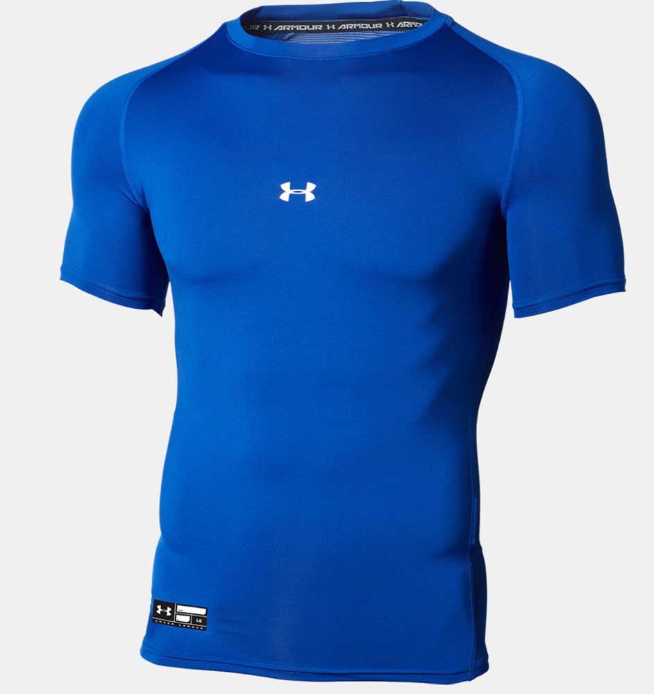 UA HG ARMOUR COMP SS CREW PK ショートスリーブ ベースボール