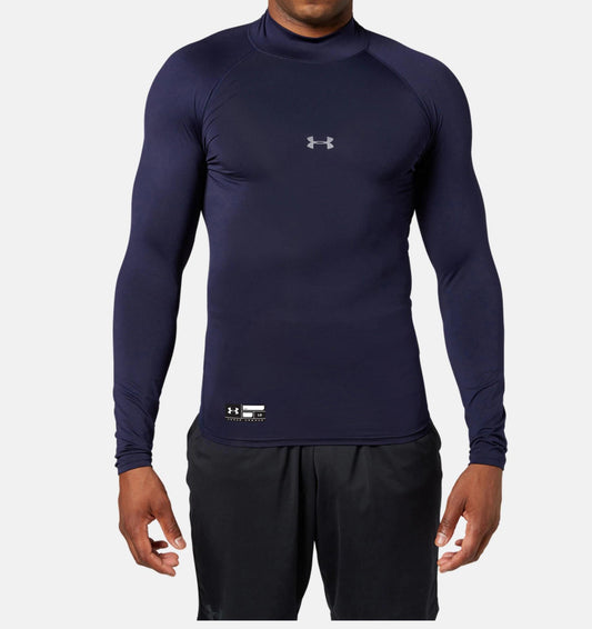 UA HG ARMOUR COMP LS MOCK PK メンズ インナー ロングスリーブ