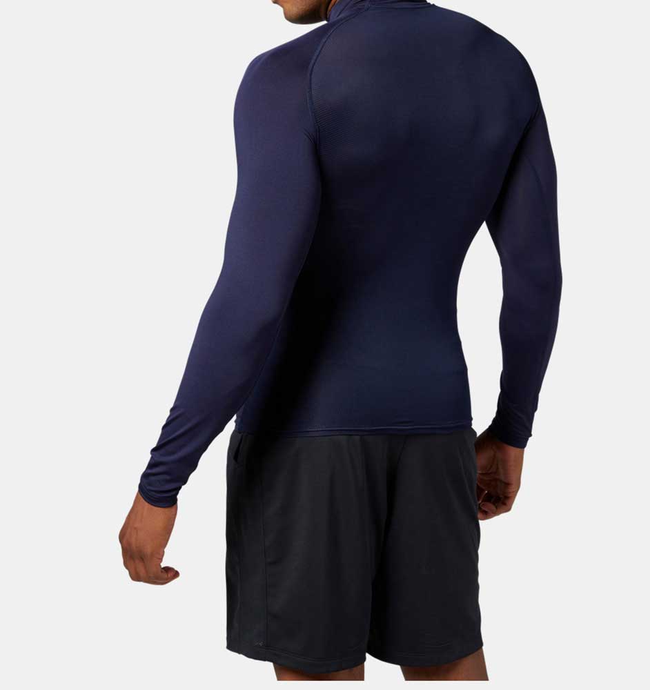 UA HG ARMOUR COMP LS MOCK PK メンズ インナー ロングスリーブ