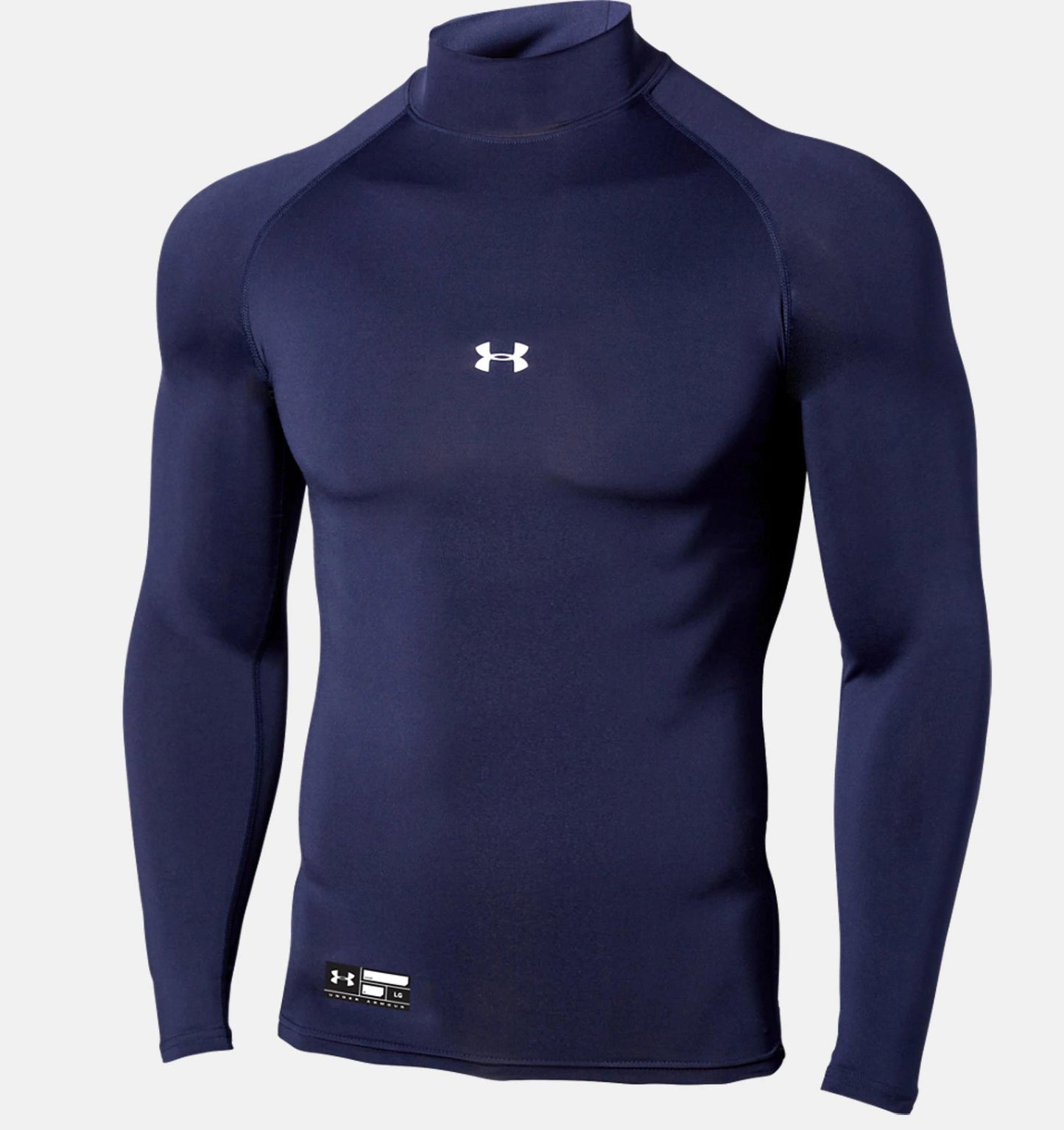 UA HG ARMOUR COMP LS MOCK PK メンズ インナー ロングスリーブ