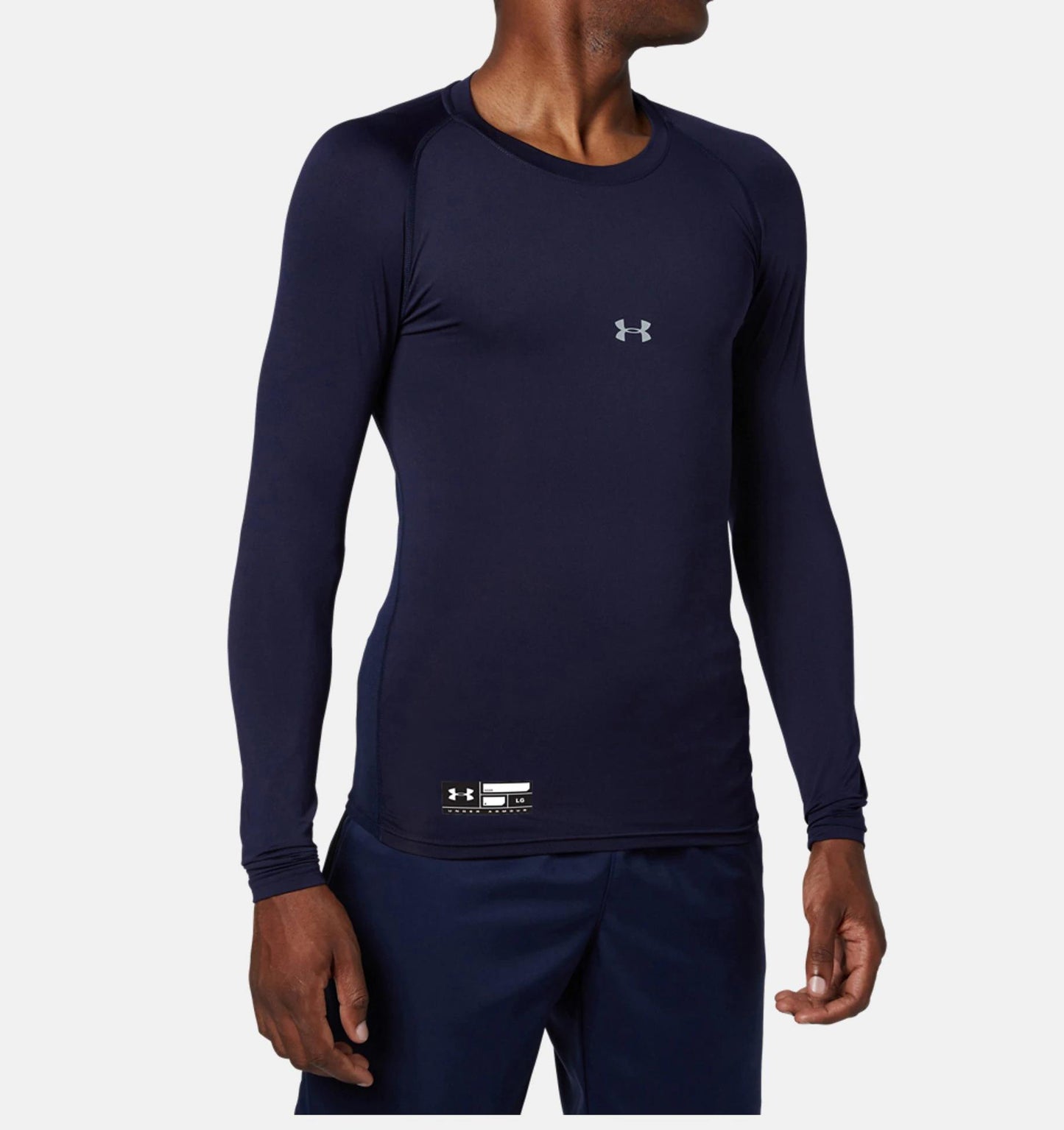 UA HG ARMOUR COMP LS CREW PK メンズ ロングスリーブ