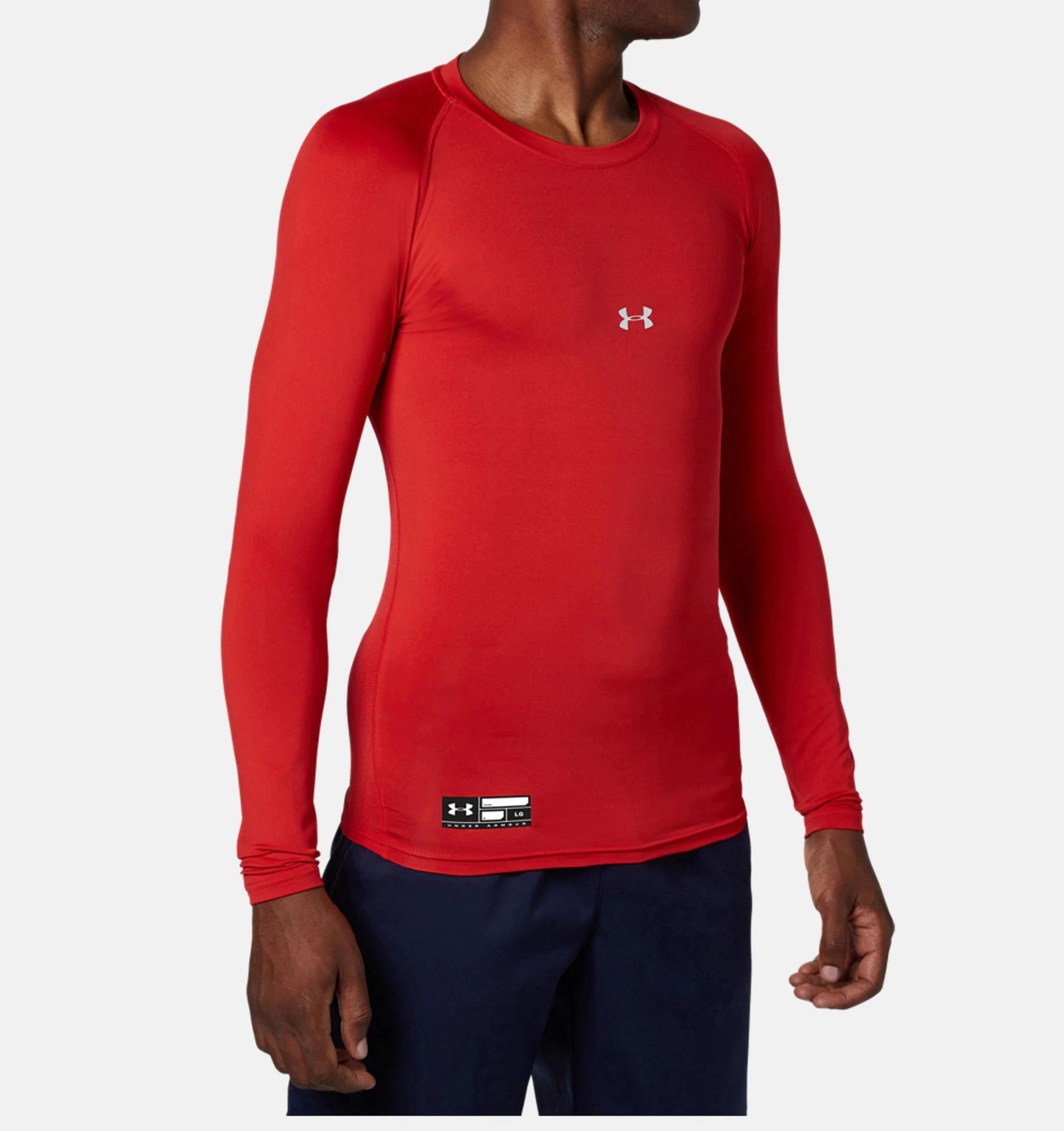 UA HG ARMOUR COMP LS CREW PK メンズロングスリーブ