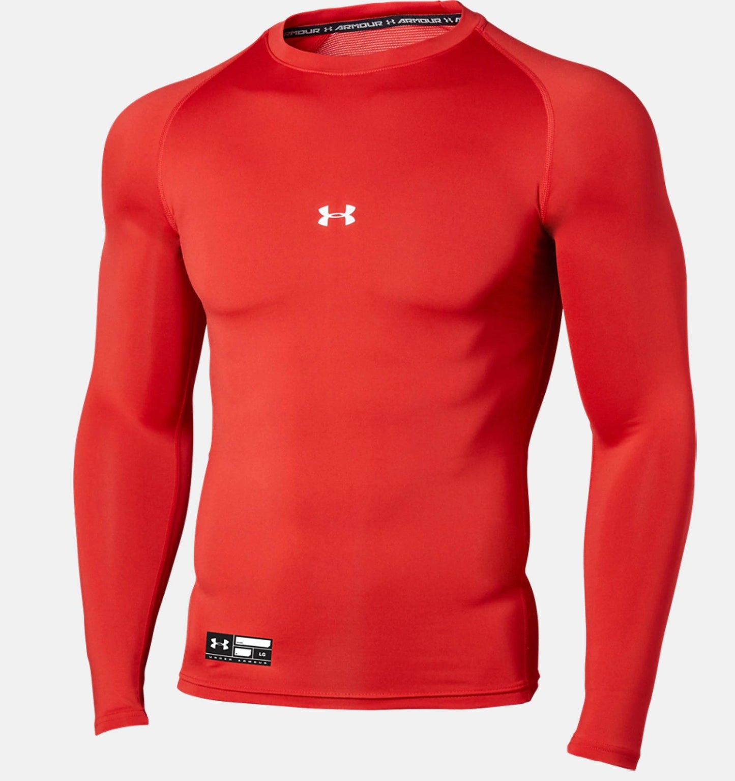 UA HG ARMOUR COMP LS CREW PK メンズロングスリーブ