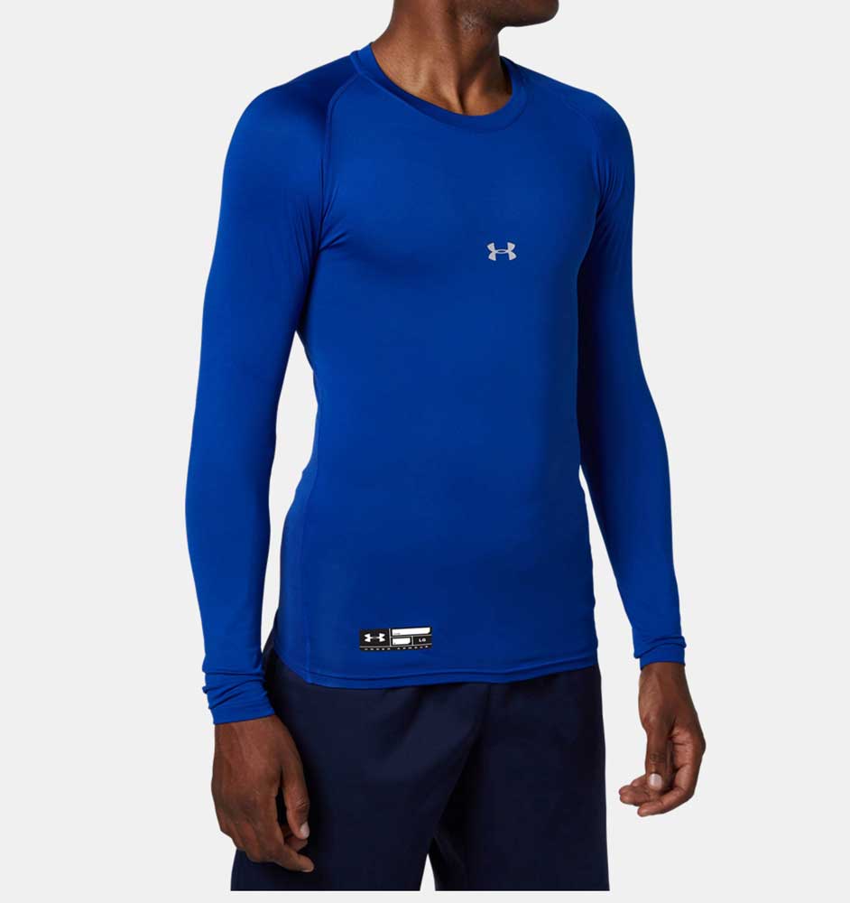 UA HG ARMOUR COMP LS CREW PK メンズ ロングスリーブ