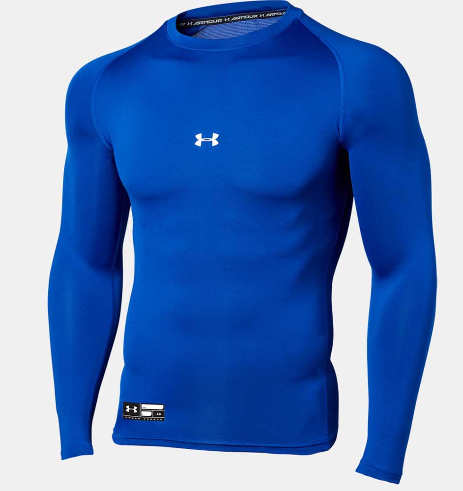 UA HG ARMOUR COMP LS CREW PK メンズ ロングスリーブ