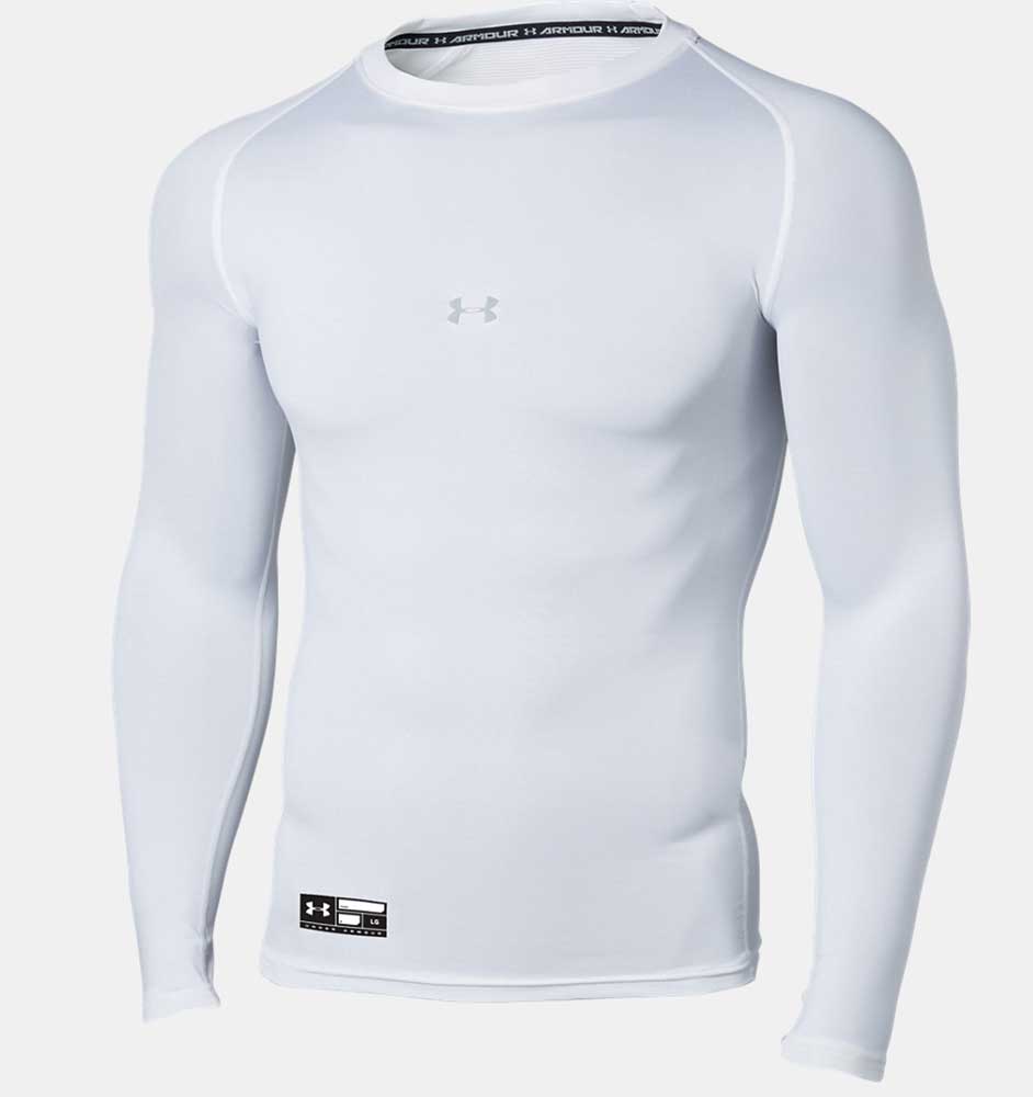 UA HG ARMOUR COMP LS CREW PK メンズ ロングスリーブ