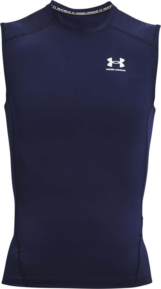 Men's UA HeatGear Armor Compression Sleeveless Shirt