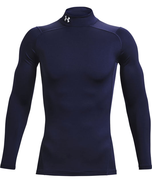 メンズ UAコールドギアアーマー コンプレッション モックシャツ スポーツインナーウェア