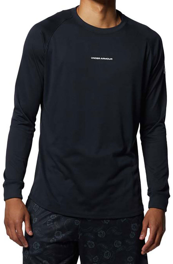 メンズ UAロングショット ロングスリーブTシャツ バスケットボールウェア 長袖