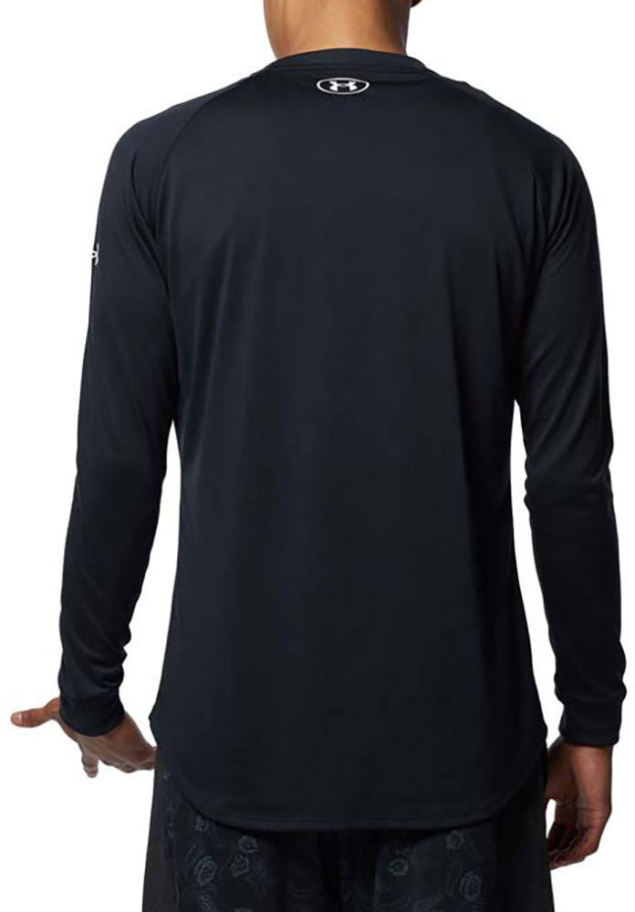 メンズ UAロングショット ロングスリーブTシャツ バスケットボールウェア 長袖