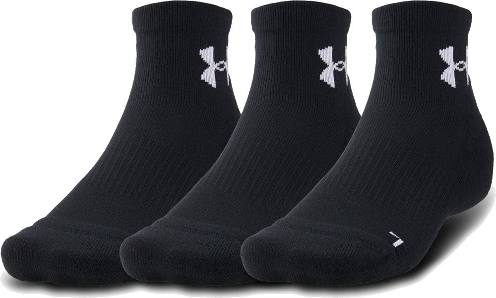 UA LOW SOCKS 3P バスケットボール ソックス 3足組 靴下 スポーツ