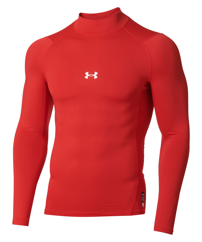 UA Cold Gear Armor Compression Long Sleeve Mock Shirt