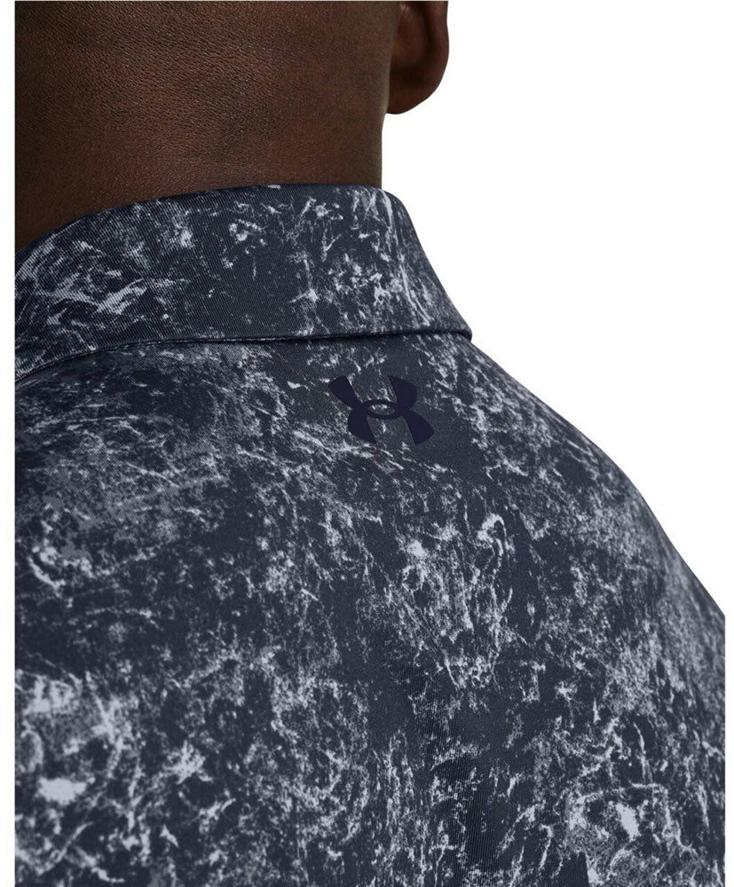 メンズ UAプレイオフ プリント ポロ3.0 ポロシャツ ゴルフウェア