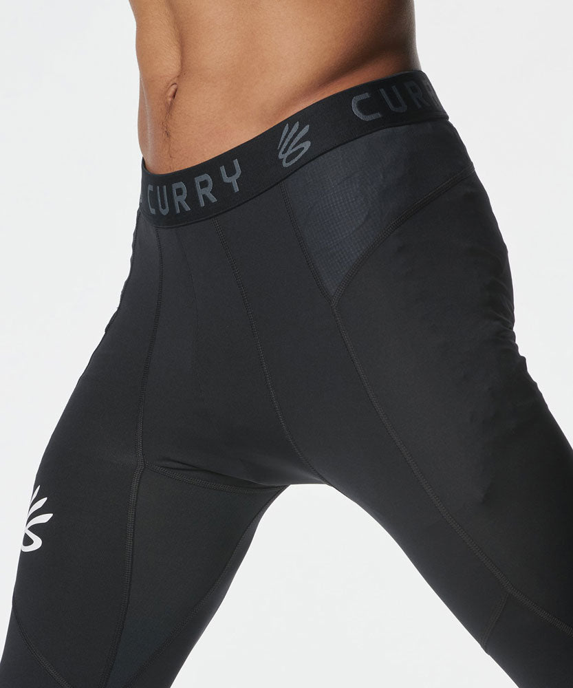 メンズ カリー 3/4レギンス バスケット  レギンス インナータイツ