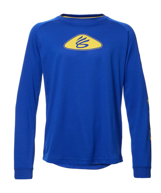 Junior Curry Tech Logo Long Sleeve T-Shirt Basketball Wear