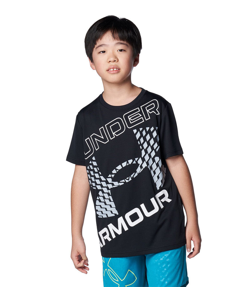 ジュニア 半袖Ｔシャツ 吸汗速乾 スポーツ 子供 ロゴTシャツ