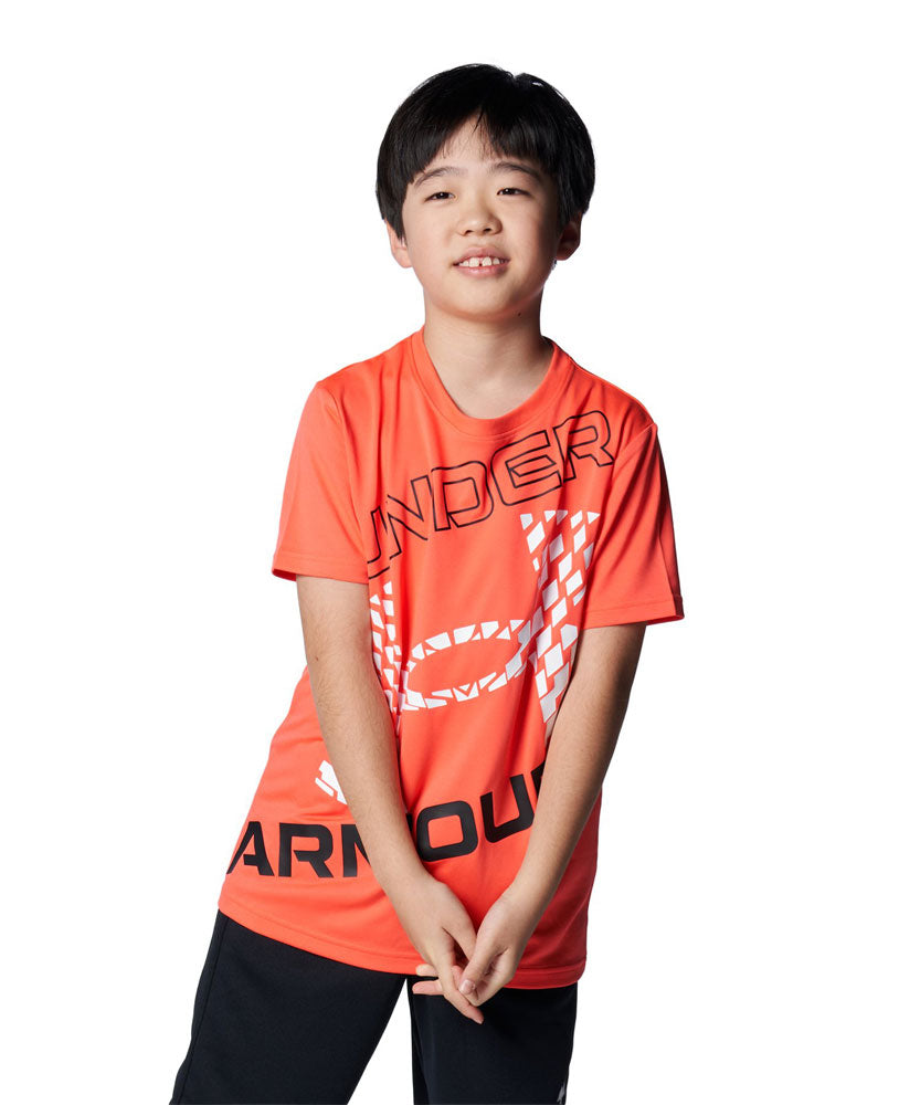 ジュニア 半袖Ｔシャツ 吸汗速乾 スポーツ 子供 ロゴTシャツ