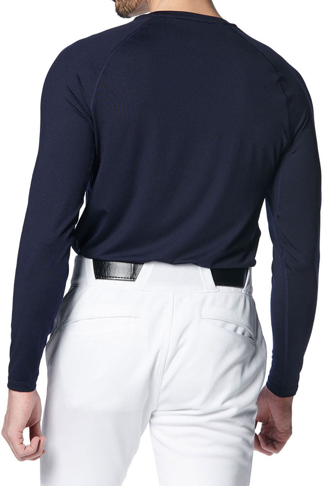 UA  ヒ ートギア コンフォート フィッティド ロングスリーブ クルーネック シャツ