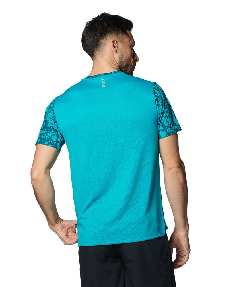 メンズ UAスピードストライド プリントTシャツ 半袖 トップス