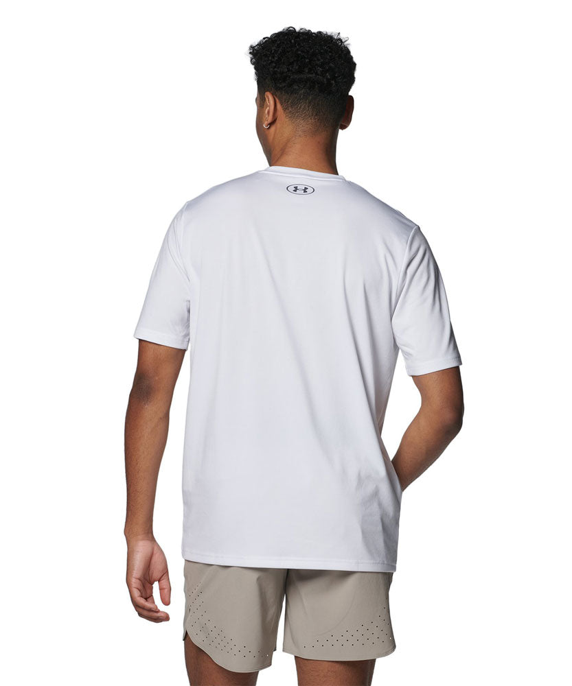 メンズ UAテック カモ ビッグロゴ ショートスリーブTシャツ 半袖 トップス