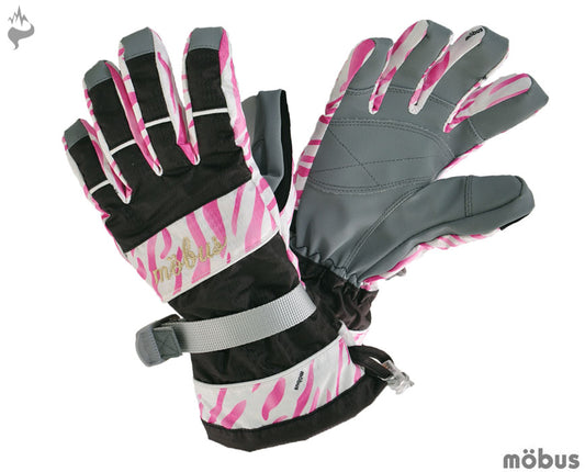 Waterproof Kids Junior Girls Ski Gloves Snowboard Gloves