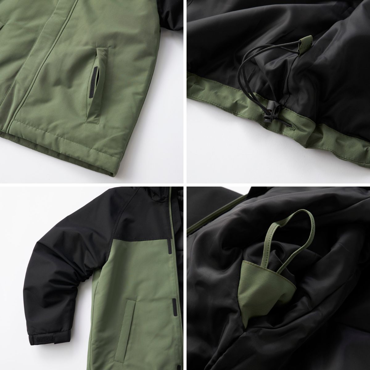 ジュニア キッズ スキーウェア スノーウェア 上下セット セットアップ 子供用 スキー