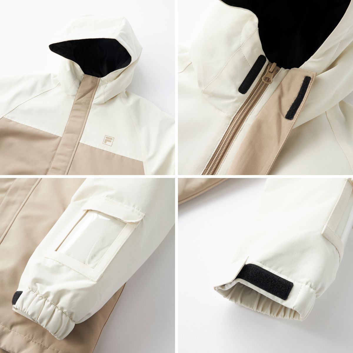 ジュニア キッズ スキーウェア スノーウェア 上下セット セットアップ 子供用 スキー