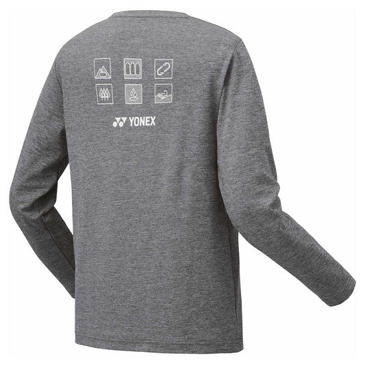 ユニセックス テニス・バドミントン ユニロングスリーブTシャツ