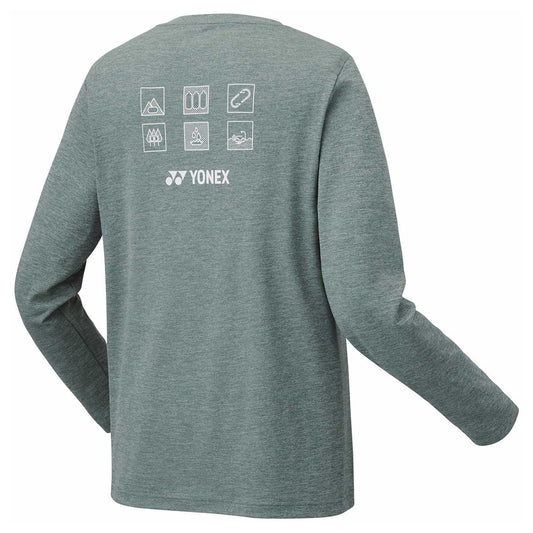 ユニセックス テニス・バドミントン ユニロングスリーブTシャツ