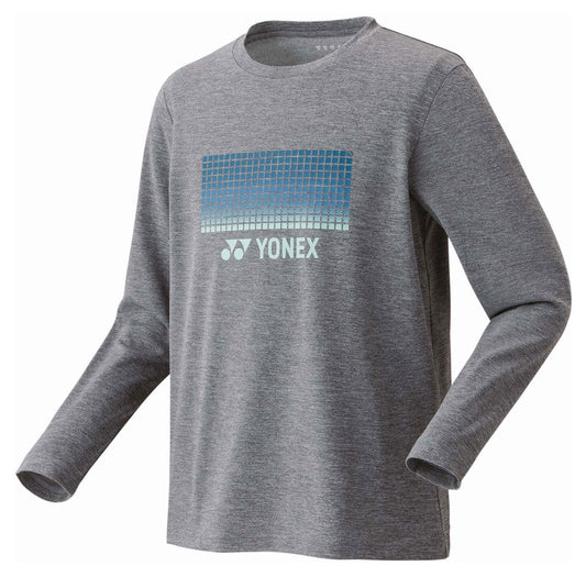 ユニロングスリーブTシャツ ユニセックス テニス 長袖Tシャツ ロングTシャツ トップス