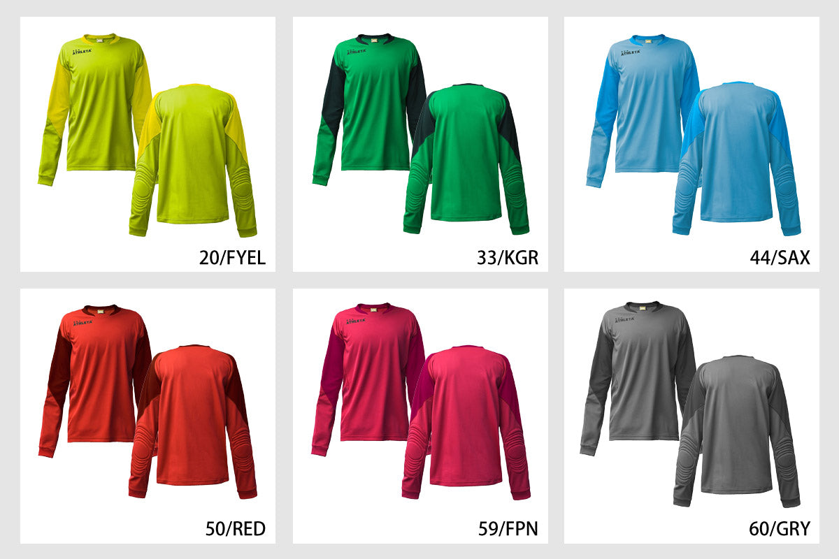 GK long sleeve shirt for men, soccer goalkeeper wear, futsal, team compatible